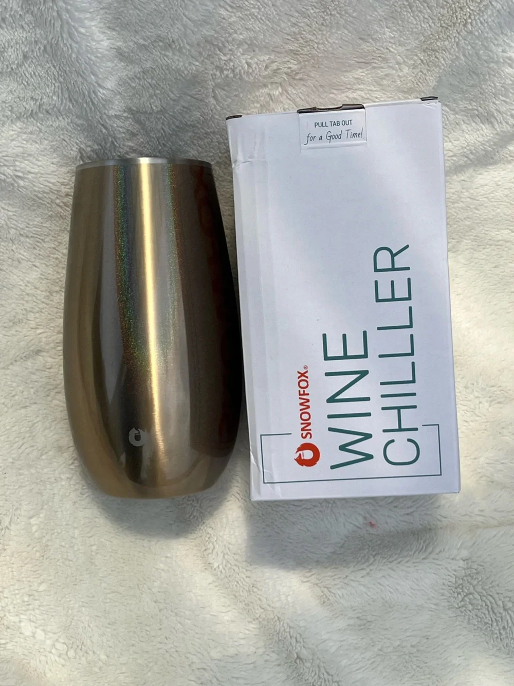 NWOT Snowfox Wine Chiller - Bronze